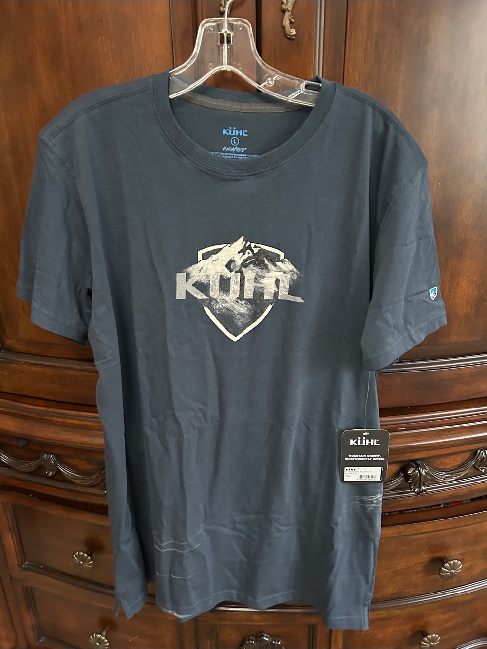 Kuhl Men's Dark Navy Graphic Logo Short Sleeve Tee
